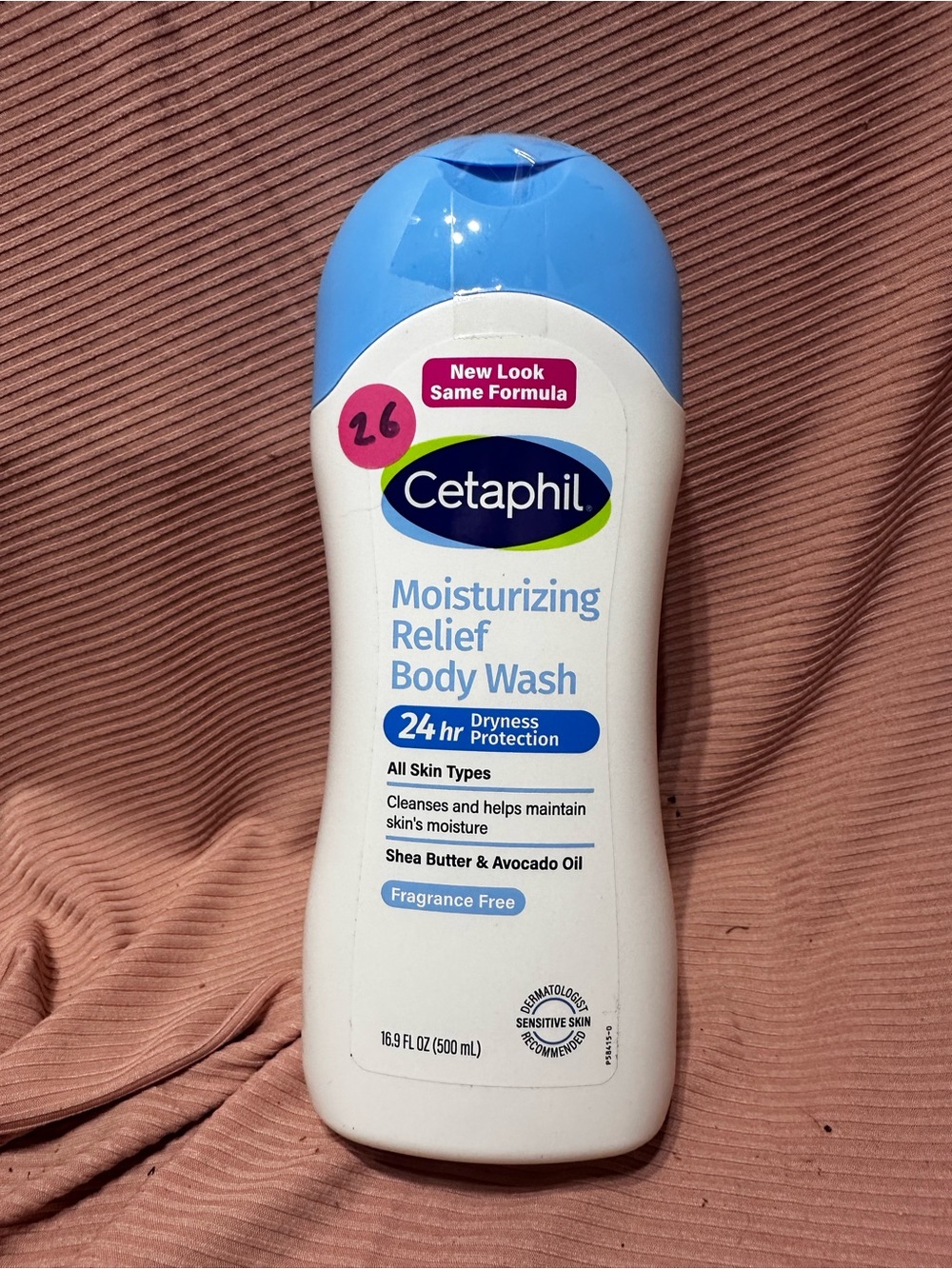 Cetaphil Moisturizing Relief Body Wash - Blue & White